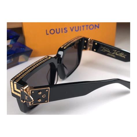 LOUIS VUITTON Acetate 1.1 Millionaires Sunglasses Z1165E .